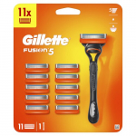 Komplekt Gillette Fusion5: raseerija + raseerimispead 11 tk