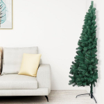 vidaXL kunstkuusk alusega, roheline, 150 cm, PVC