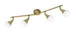 Kohtvalgusti Trumpet, 4-osaline, 4 x E14, antiikne messing