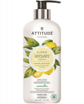 Attitude Super Leaves Hand Soap Lemon Leaves-K&auml;tepesuseep sidrunilehe ekstraktiga 473 ml