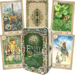 Taro kaardid plekk-karbis Fairy Tale Lenormand