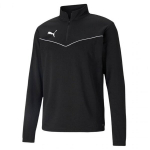 Meeste sportlik dressipluus Puma teamRise 1 4 657394 03, must