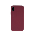 Silikoonist pehme &uuml;mbris iPhone 13 Pro-le, burgundiapunane