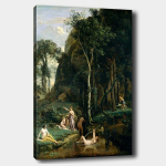 Reproduktsioon Diana and Actaeon (Diana Surprised in Her Bath)