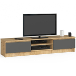 TV-laud NORE CLP 160, pruun/hall