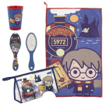 Tarvikutega WC-kott Harry Potter 4 T&uuml;kid, osad Punane