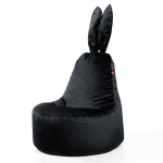 Kott-tool Qubo&trade; Daddy Rabbit, m&ouml;&ouml;blikangas, must