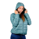 Naiste jope Ultralight, roheline-aqua