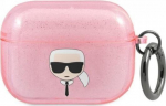 Karl Lagerfeldi &uuml;mbris AirPods Pro jaoks KLAPUKHGP roosa s&auml;raga Karli pea