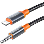 MCDODO telefoniadapter, Iphone'ile, Mini jack 3.5mm 1.2M CA-0780
