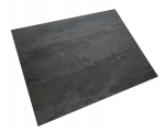 Lauaplaat TORINO 60x46, must