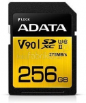 M&auml;lukaart ADATA Premier One SDXC UHS-II U3, klass 10, 256 GB