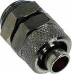 Alphacool Fitting 1/4 inch to 11/8 mm - Black Nickel-plated (62112)