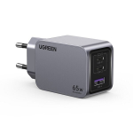 Ugreen Nexode Pro 65W GaN laadija 3 pordiga ja USB-C kaabliga