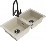 Graniidist k&ouml;&ouml;givalamu Mexen Mario koos segisti ja sifooniga, Beež+Must