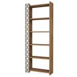 Eraldiseisev riiul Kalune Design City, pruun/valge