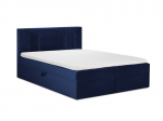 Voodi Mazzini Beds Afra 200x200 cm, sinine