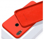 Telefoni&uuml;mbris Evelatus Soft Silicone Case, telefonile Samsung Galaxy S10 Plus, punane
