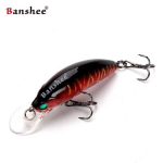 Lant Banshee Crankbait 45 mm 4,7 g GO-CM001, must/punane