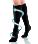 Kompressioonsokid Miracle sokid, must