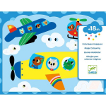 Veega v&auml;rvimine pisematele - Taevas, Djeco DJ09061