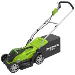 Muruniiduk Greenworks G40LM35K2x; 40 V; 2x2,0 Ah aku