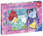 49-osaline pusle 3 puslet - Disney printsessid