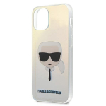Karl Lagerfeld KLHCP12SPCKHML iPhone 12 mini 5.4 jaoks, l&auml;bipaistev