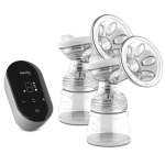 Kahepoolne elektriline rinnapump Lionelo Twee Go, grey concrete