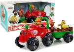 Traktor loomade haagisega