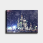 Reproduktsioon Seli P&uuml;ha Vassili katedraal (kirik)