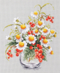 Tikkimiskomplekt Magic Needle "Chamomile and Red Currant" 100-012