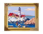 Kanvaa pildiga - tikkimiskomplekt, 22cm x 30cm, Collection D'Art, 6294K