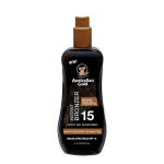 Pihustatav kaitsev losjoon Australian Gold SPF15 isepruunistuvate osakestega 237 ml