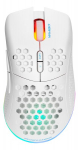 Hiir m&auml;ngurile juhtmeta Deltaco WM80, 6400dpi, 6 nuppu, RGB, valge
