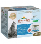 Kassikonserv Almo Nature HFC Natural Light Meal, Atlandi tuunikala, 4 x 50 g