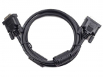 DVI-D kaabel DVI-D 1.8m volditud pikkade kruvidega - GEMBIRD - CC-DVI2-BK-6