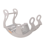 Multifunktsionaalne puidust kiiktool&nbsp;KiddyMoon WR-001, hall