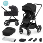 Universaalne jalutusk&auml;ru Kinderkraft Nea 2in1, Midnight Black