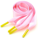 Satiinist laiad kingapaelad 25 mm 120 cm, v&auml;rv roosa