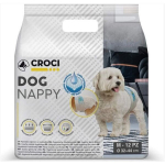 Croci Dog Nappy m&auml;hkmed koertele, M suurus, 32-44cm, 12tk.