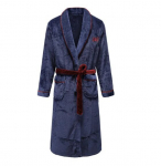 Meeste hommikumantel Roger Navy Red
