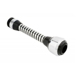 Aeraator voolikuga, 13,6cm, must/kroom