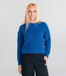 Vero Moda naiste džemper 10291736*01, elektrisinine/bea