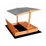 Moodne liivakast varikatusega 4IQ, 140x140 cm