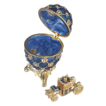 Faberge stiilis keiserlik kroonimismuna, ehtekarp