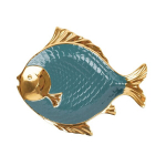 Vaagen GOLDFISH 38x34cm, roheline keraamika