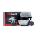 LED numbrim&auml;rgi valgustus 6000K Toyota Auris E15 2006-2012, Corolla E12/E15 2000-2016