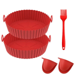 Silikoonvormid kuuma&otilde;hufrit&uuml;&uuml;ridele, 2 tk.