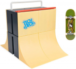 Zestaw s&otilde;rmelaua rampa Big Vert Wall + kolorowa deskorolka Tech Deck